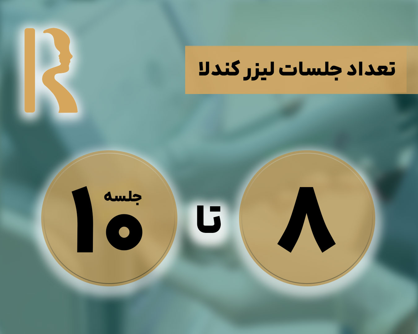 تعداد جلسات لیزر کندلا